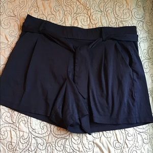 Loft navy blue dress shorts